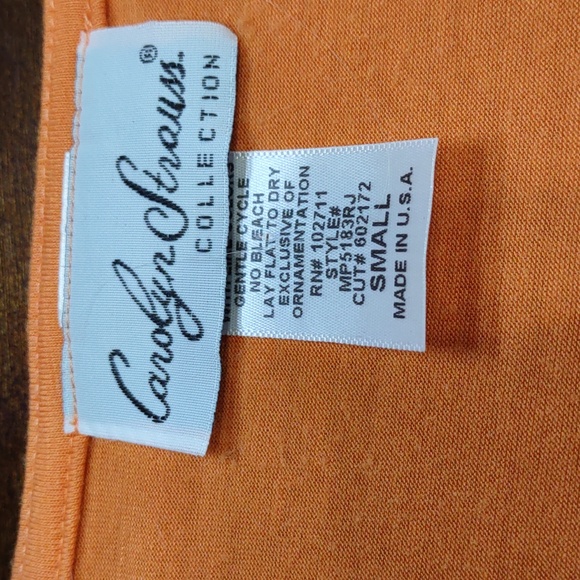 Carolyn Strauss Collection Ruffle Front Cardigan - Picture 4 of 4